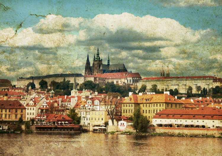 Retro pohlednice - Praha