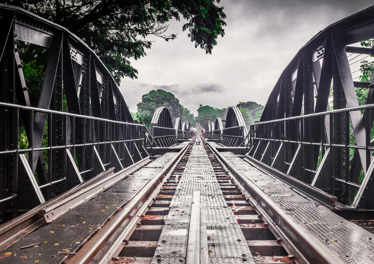 Kovový most River Kwai