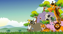 Kreslené safari