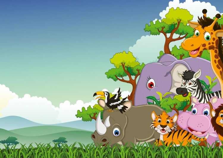 Kreslené safari