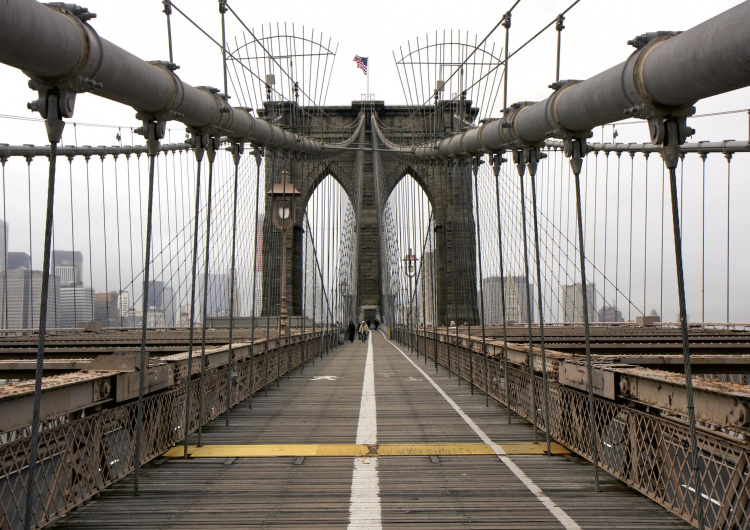 Pohled na Brooklynský most