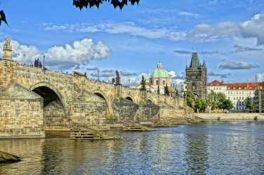 Pohled na Karlův most