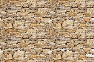 Rustikální kamenná stěna