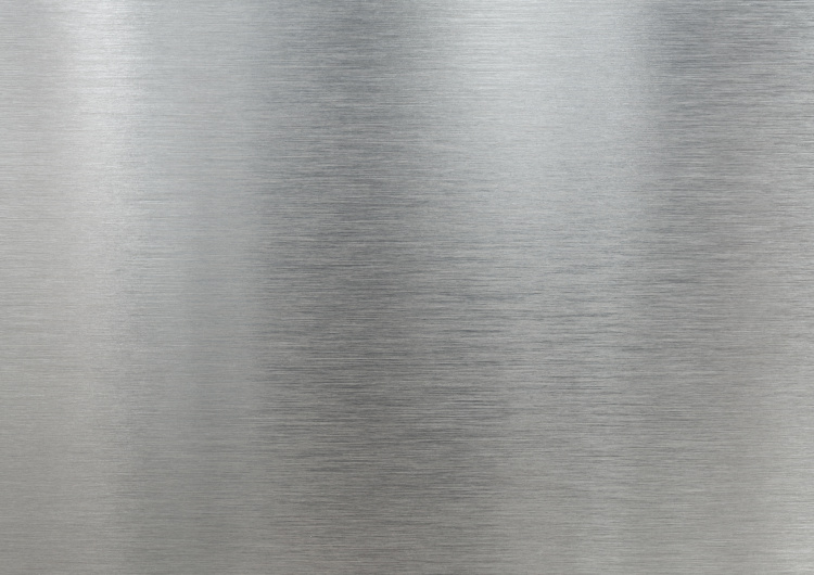 Textura broušeného hliníku