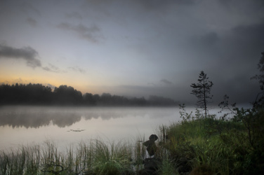 Jezero ve Švédsku