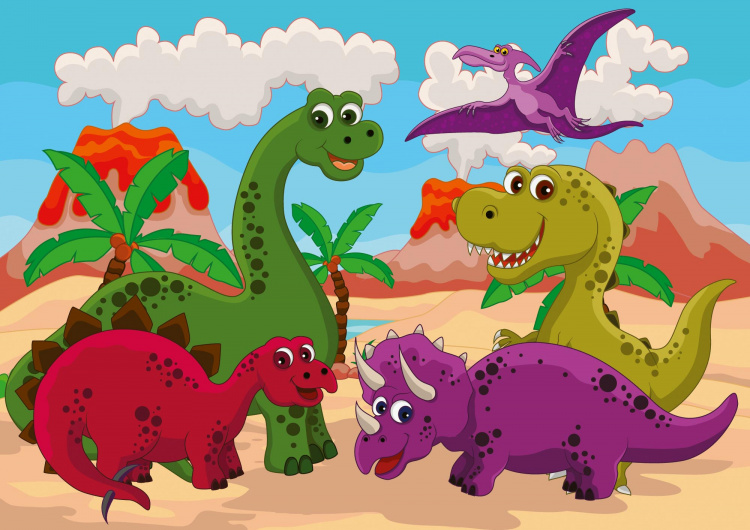 Kreslení dinosauři