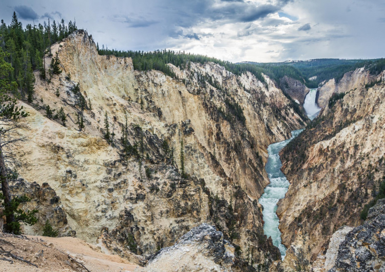 Yellowstone a Grand Canyon