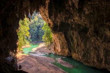 Jeskyně v Thajsku