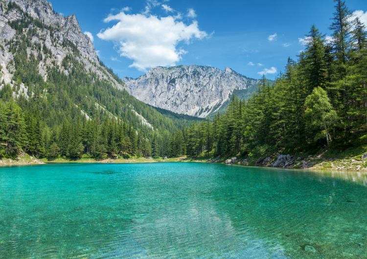 Rakouské alpské jezero