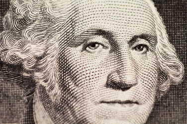 Washingtonův portrét na dolaru
