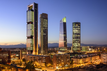 Mrakodrapy v Madridu