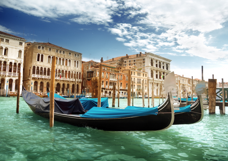 Gondoly v Benátkách