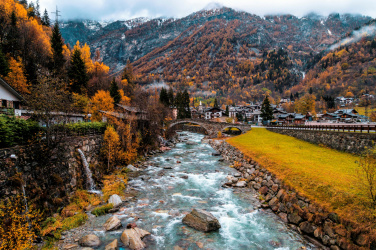 Řeka Lys, Alpy
