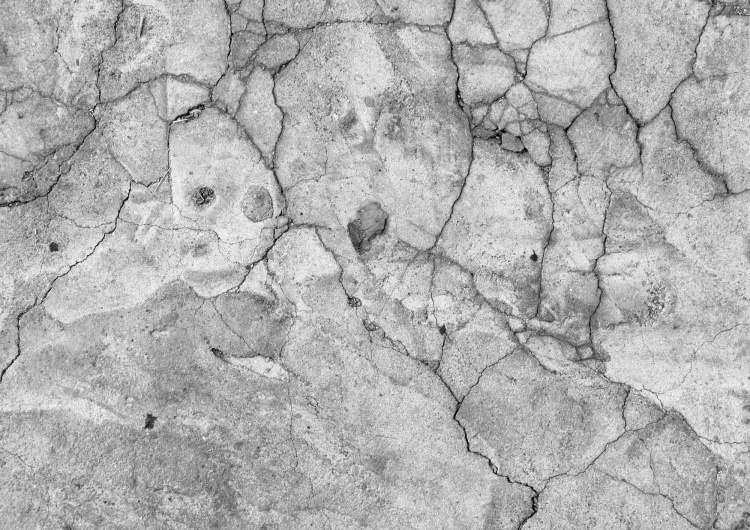 Prasklá betonová textura