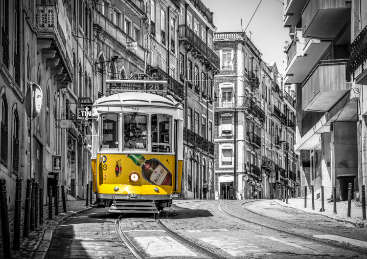 Žlutá tramvaj, Lisabon