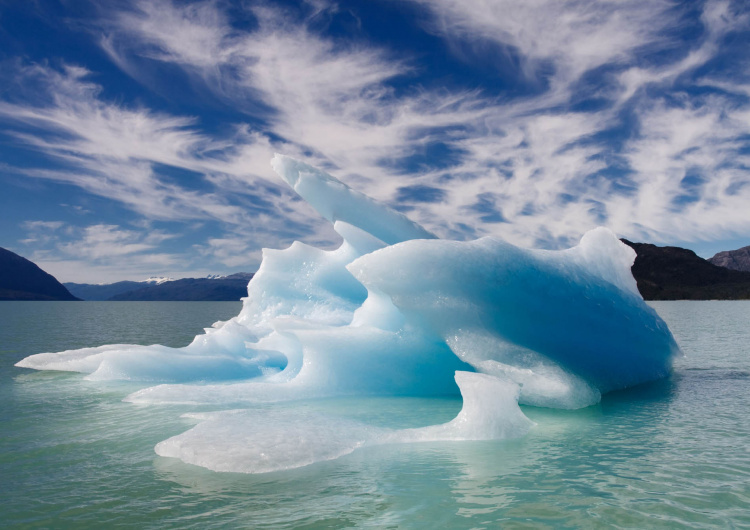 Fjord v Patagonii