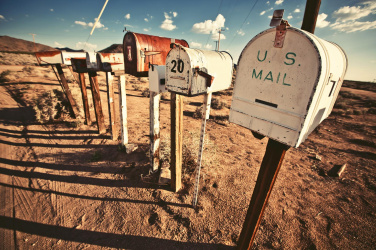 Staré poštovní schránky