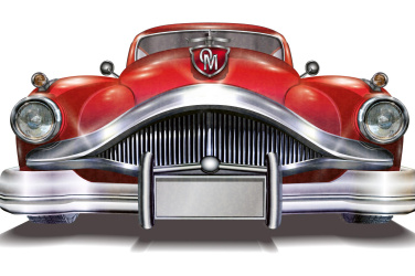 Maska retro automobilu II.