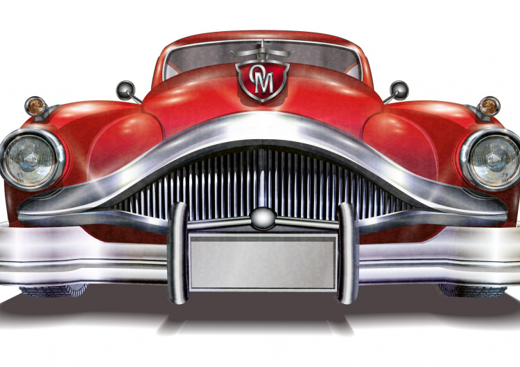 Maska retro automobilu II.