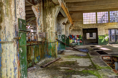 Stará opuštěná továrna
