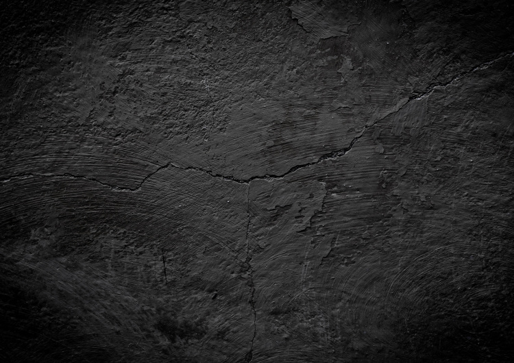 Černá prasklá textura