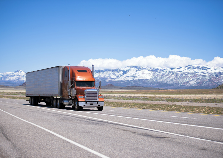 Truck na cestě