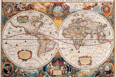 Starožitná mapa 1630