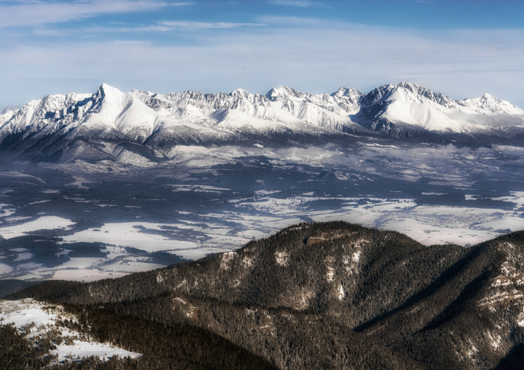 Zasněžené Tatry