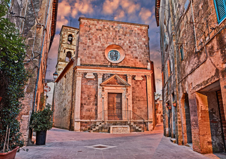 Středověká vesnice