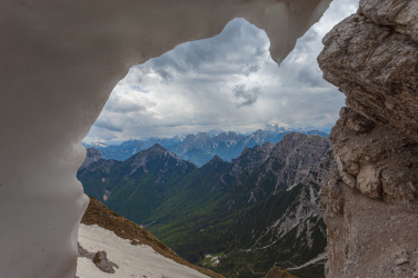 Výhled na dolomity