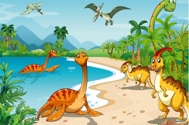 Dinosauři na pláži