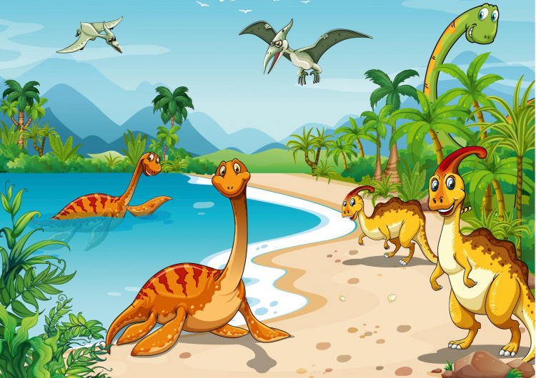 Dinosauři na pláži