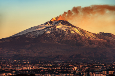 Sopka Etna