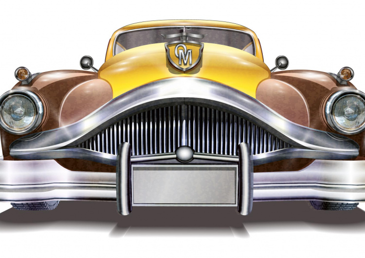 Maska retro automobilu III.