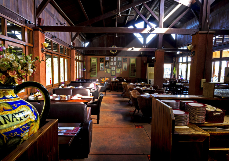 Klasický interiér restaurace