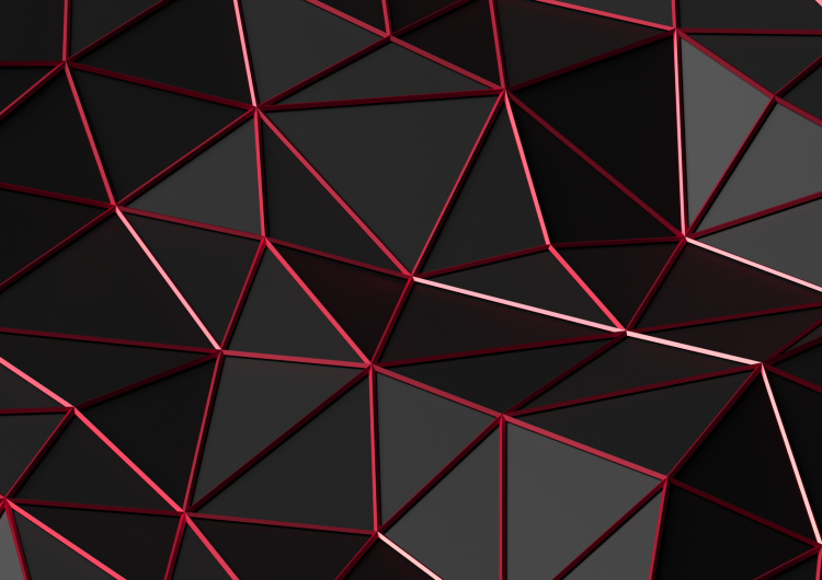 Futuristický polygonální tvar