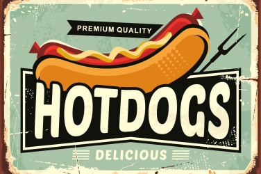 Cedule - Hot dog