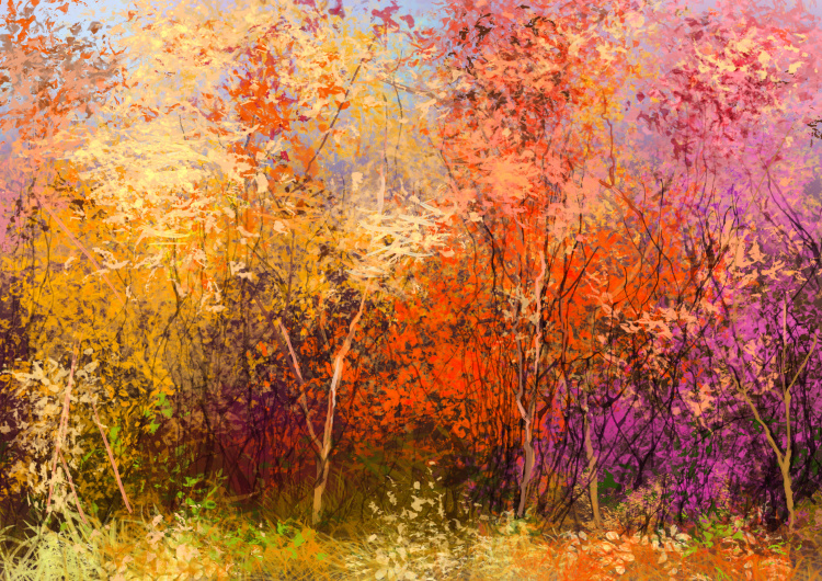 Malba - Podzimní Strom