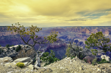 Ráno v Grand Canyonu